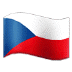 🇨🇿 flag: Czechia display on Samsung